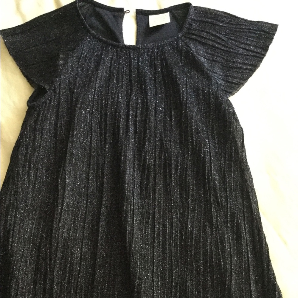 Sparkly navy blue Zara dress